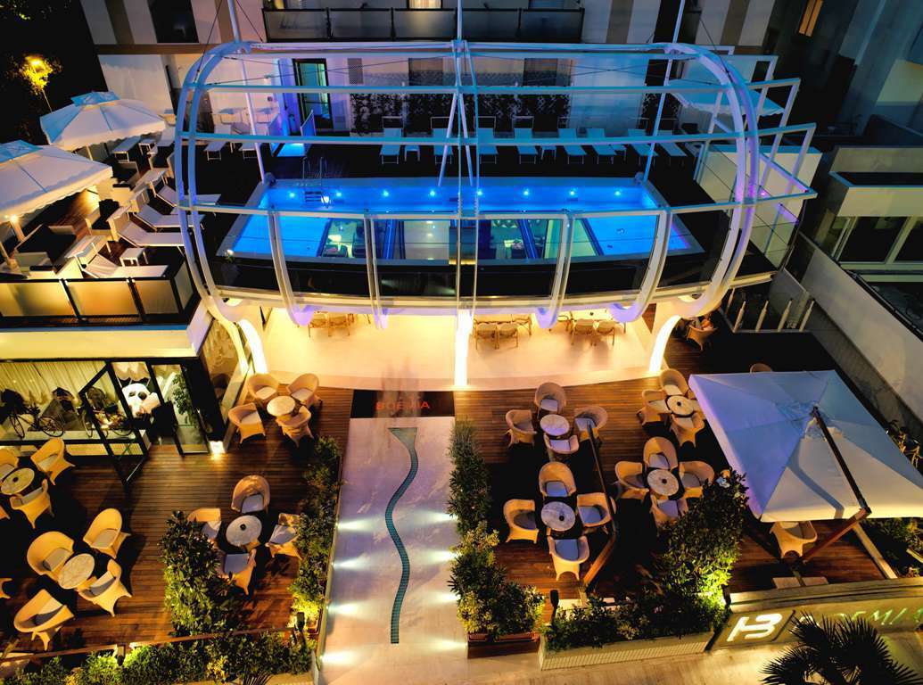 Hotel Boemia Riccione Kültér fotó